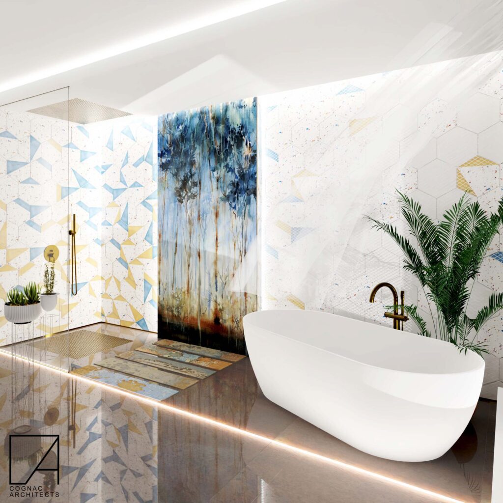 PROJEKT NOWOCZESNEJ ŁAZIENKI