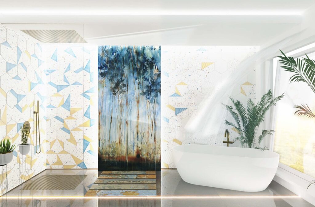 PROJEKT NOWOCZESNEJ ŁAZIENKI