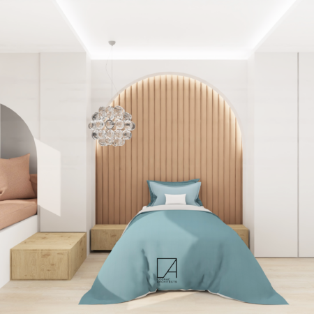 DOBRY PROJEKT POKOJU DZIECKA Pokój dziecięcy pokój dziewczynki projektowanie wnętrz Warszawa architekt wnętrz architektura wnętrz dobry design jasne wnętrza Projektowanie wnętrz Warszawa Cognac Architects jasne wnętrze minimalizm we wnętrzach styl minimalistyczny elegancki